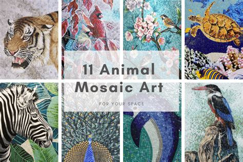 11 Animal Mosaic Art For Your Space, animal mosaic art, mosaic art ...