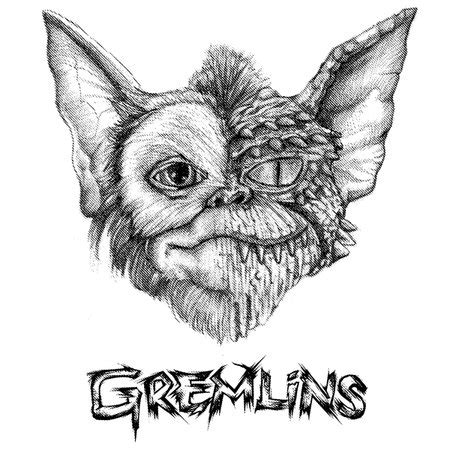 Gremlins Gizmo Drawing