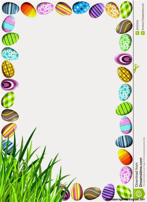 Easter Egg Border | Free download on ClipArtMag