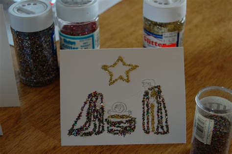 Beautifully Treasured: Christmas Crafting---Glitter Cards