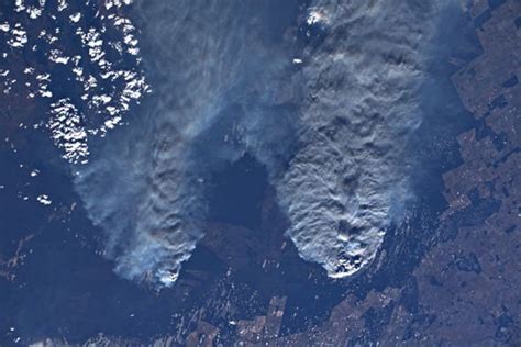 Australia fires: Terrifying scale of bushfires revealed in astronaut ...