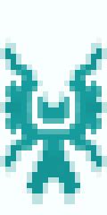 Minecraft White and Cyan Banner Minecraft Banner