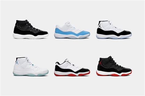 Air Jordan 11: The Best Colorways of the Iconic Silhouette