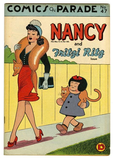 Comics On Parade #47 Nancy and Fritzi Ritz Davis Crippen (13 min ...