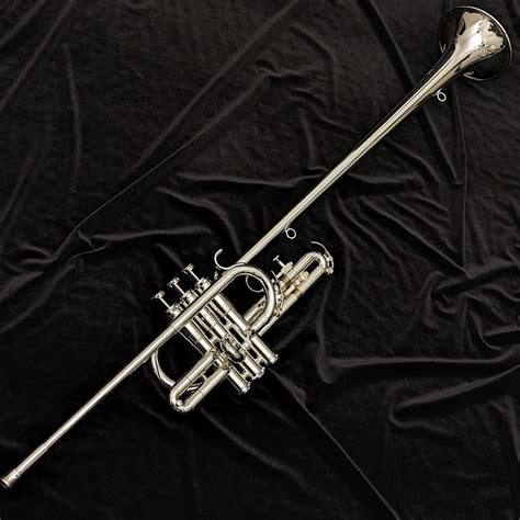 Getzen Herald Trumpet - Model 393S - Silver Plated