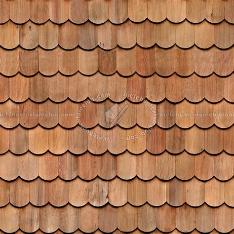 Wood shingle roof texture seamless 03856