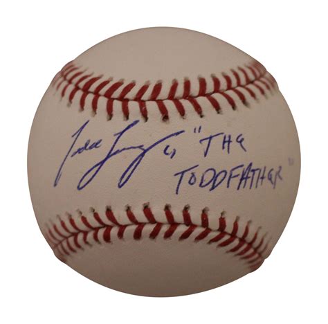 Todd Frazier Autographed Cincinnati Reds OML Baseball Toddfather BAS ...