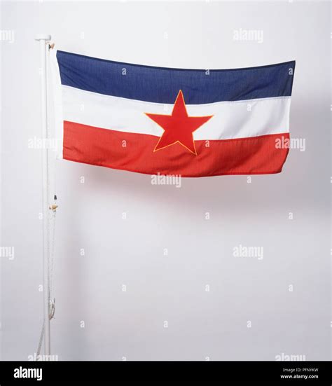 Flag of the former Socialist Federal Republic of Yugoslavia (1943 ...