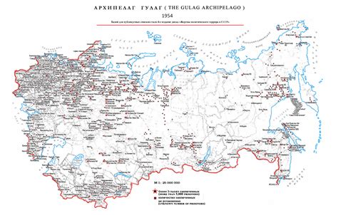 The Gulag Archipelago: A Map Of Soviet Repression - Interactive Canada ...