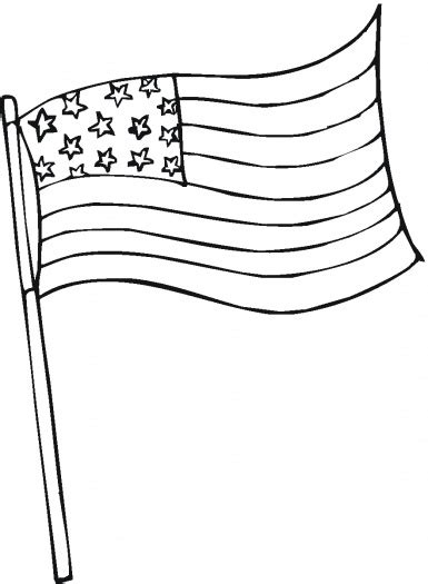 American Flag Coloring Pages - Best Coloring Pages For Kids