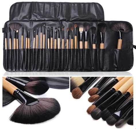 10 Sets/lot 24Pcs Soft Professional Makeup Brushes Foundation Makeup ...