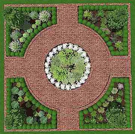 Formal Garden Layout - Image to u