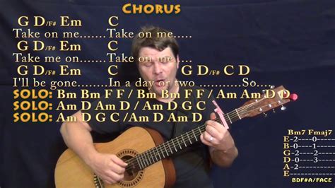 Take On Me Guitar Chords | Musical Chords