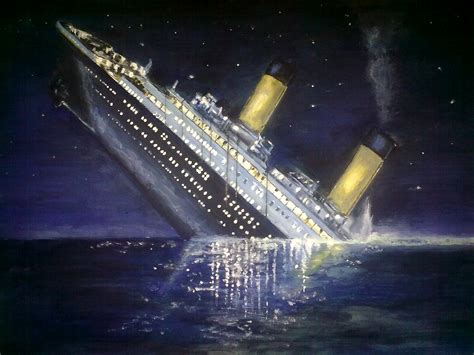 Titanic Sinking Wallpaper - WallpaperSafari