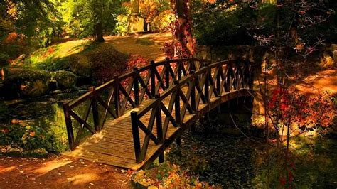 Autumn Bridge Images Wallpapers - Wallpaper Cave