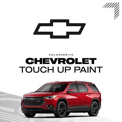 Chevrolet Touch Up Paint | Find Touch Up Color for Chevrolet | Color N ...