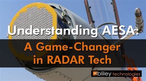 Understanding AESA: A Game-Changer in RADAR Technology