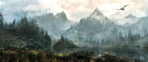 Skyrim Landscape Wallpapers - Top Free Skyrim Landscape Backgrounds ...