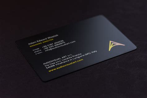 Prime Business Cards | Color metal business cards