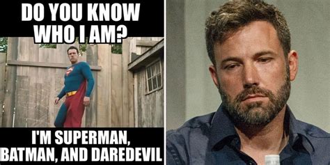 Hilarious Ben Affleck Superhero Memes | CBR