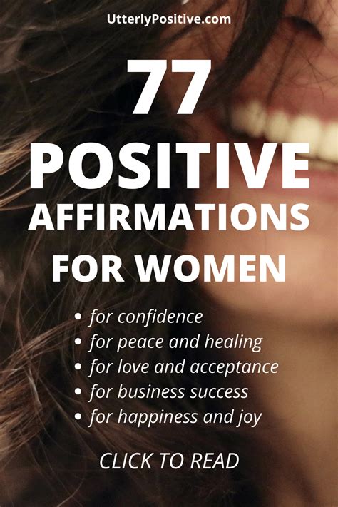 77 Positive Affirmations For Women And How To Use Them Right