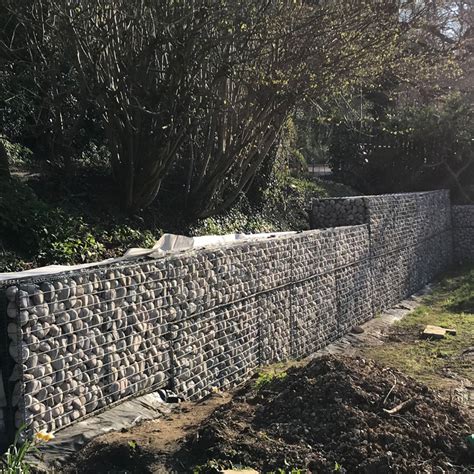 Gabion Basket Retaining Wall – Our Home Projects