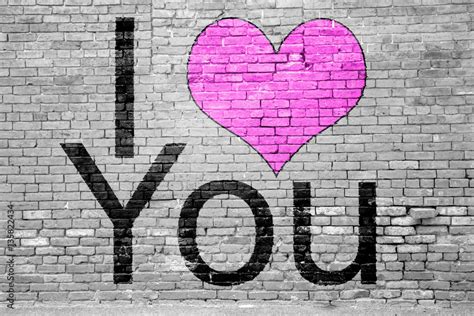 I Love You Graffiti Style