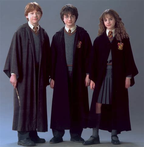 Portrait of Ron Weasley, Harry Potter and Hermione Granger — Harry ...