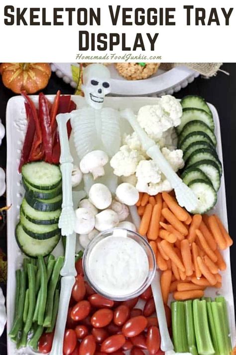 This quick and easy Halloween veggie tray adds a healthy option to your ...