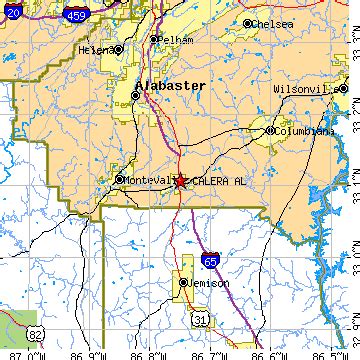 Calera, Alabama (AL) ~ population data, races, housing & economy