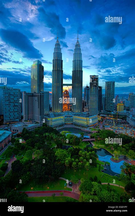 Kuala Lumpur Skyline Stock Photo - Alamy