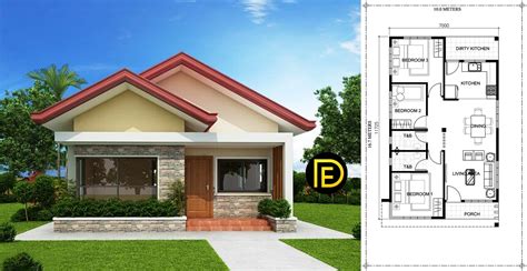 3 Bedroom Floor Plan With Dimensions In Meters | Review Home Co