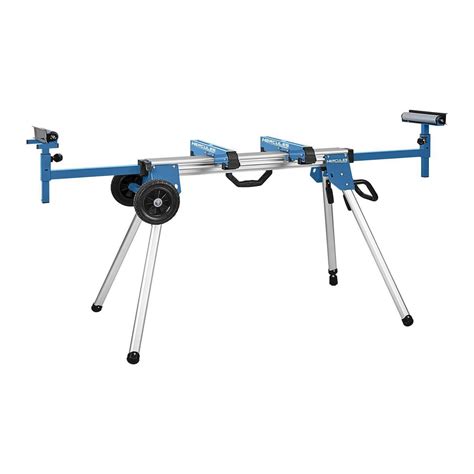 550 lb. Universal Aluminum Mobile Folding Miter Saw Stand