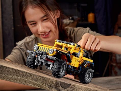 LEGO Technic Jeep Wrangler building set gives you your own high ...