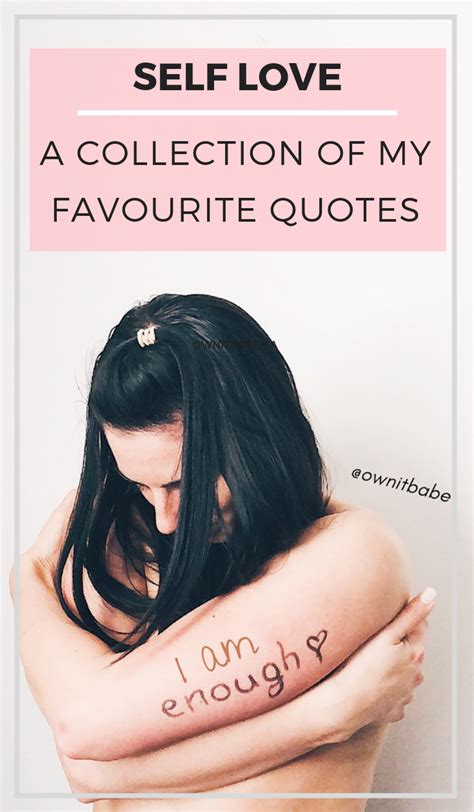 Self Love - A Collection of my Favourite Quotes | Own It Babe