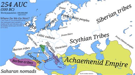 [Self-repost] Europe, 500 BC : r/AlternateHistory