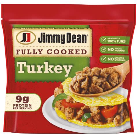 Jimmy Dean® Fully Cooked Breakfast Turkey Sausage Crumbles, 9.6 oz - Kroger