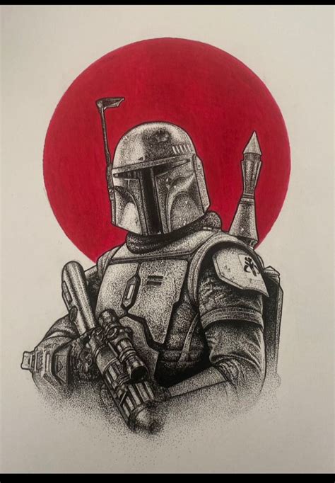 Boba Fett Art Print - Etsy