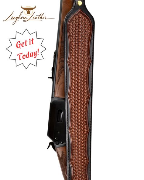 Longhorn Leather AZ-Custom Leather Henry rifle gun stock cover ...