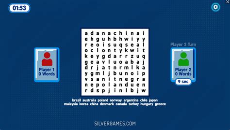 Word Search - Play Word Search Online on SilverGames