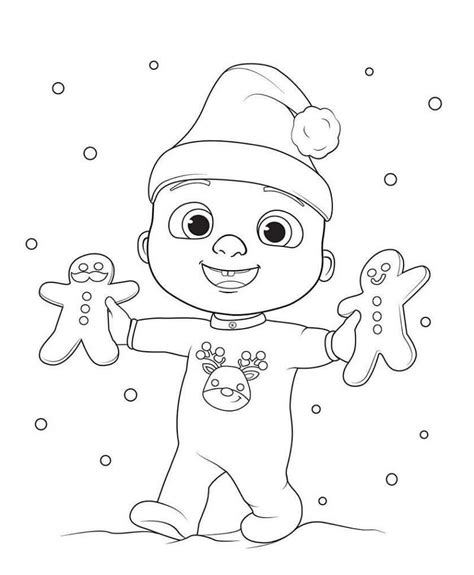 Cocomelon 2 Coloring Page - Free Printable Coloring Pages for Kids