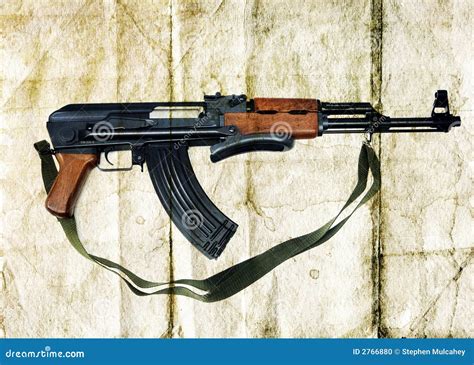 Kalashnikov AK47 Stock Photo - Image: 2766880