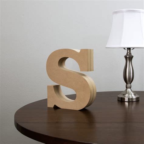 Standing Wood Letters - Shelf Letters | Craftcuts.com