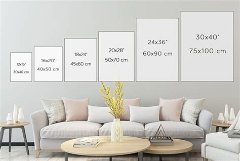 Canvas Size Guide - How to Bring Perfect Artworks to Your Home?