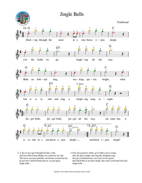 Jingle bells Sheet music for Guitar (Solo) | Musescore.com