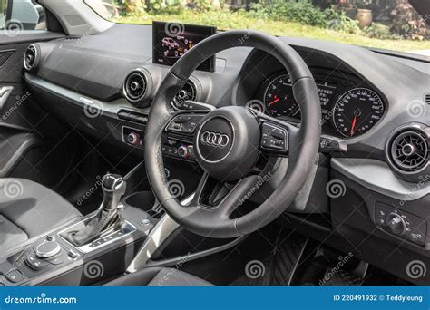 Audi Q2 Interior editorial photography. Image of autos - 220491932