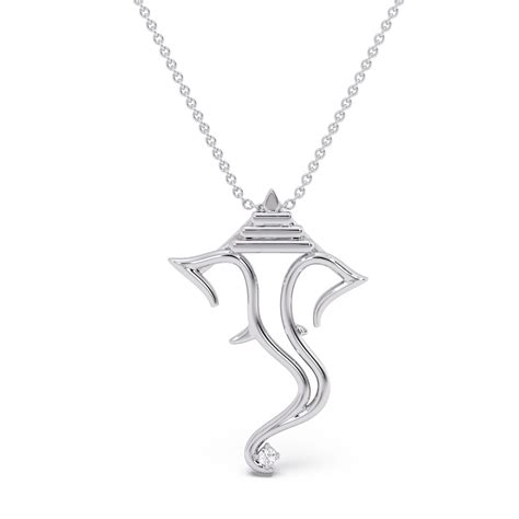 The Zoroastrian Diamond Pendant for Unisex under 30K - Candere by ...