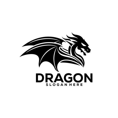 Dragon Logo, Dragon Logo vector isolated 5068162 Vector Art at Vecteezy