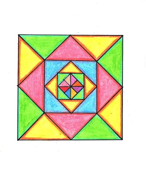 Square Design Art