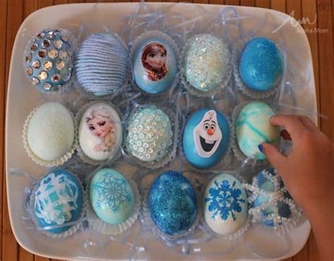 Frozen Movie-Themed Easter Egg Decorating Ideas | Alpha Mom